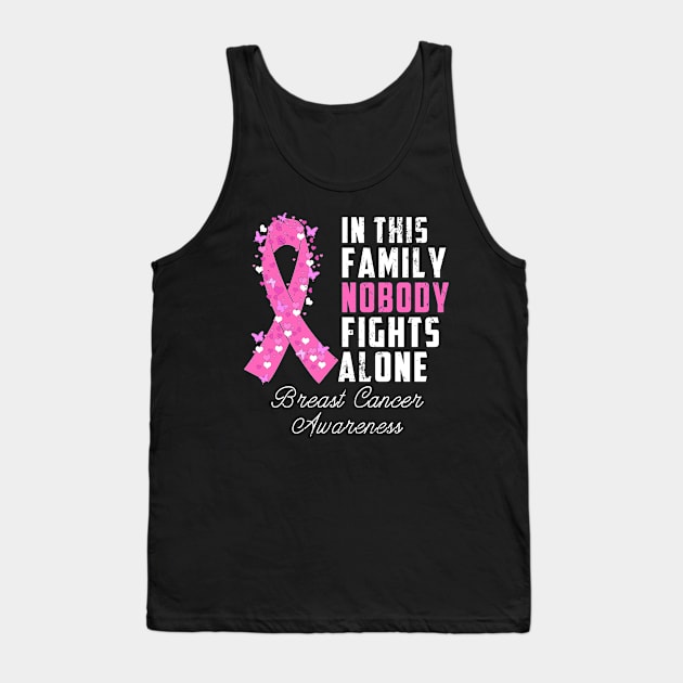 In this family Nobody fights alone Tank Top by sk99